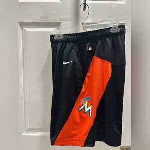 Nike Dri-Fit MLB Miami Marlins Basketball Shorts